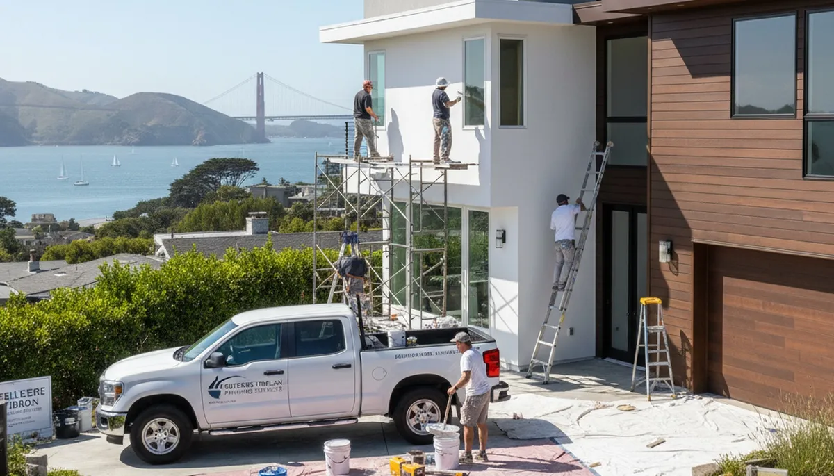 Professional house painting service in Oakland, CA for interior and exterior homes